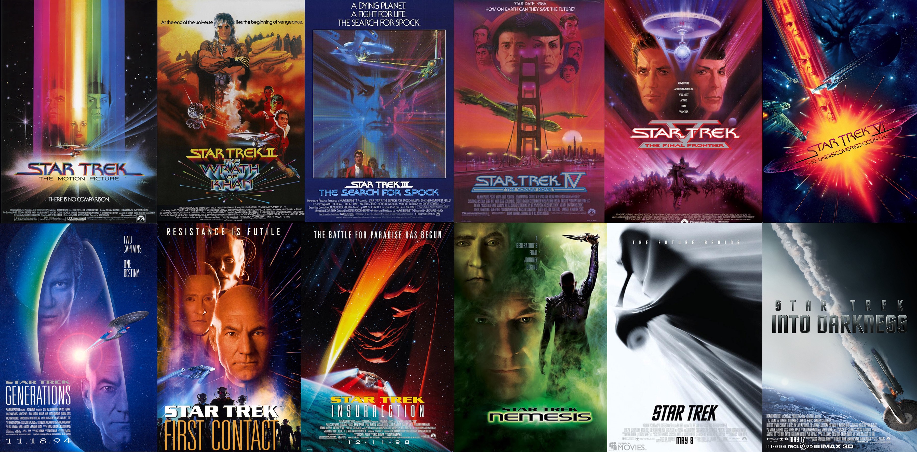Ranking the Star Trek Films - Midday Musings - Medium